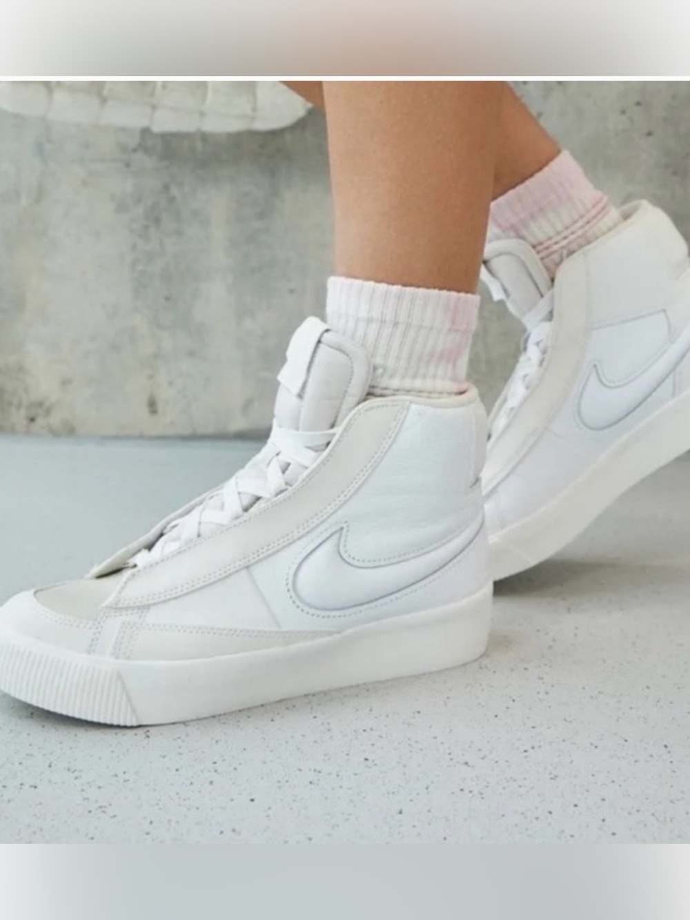 Nike blazer mid victory in phantom white